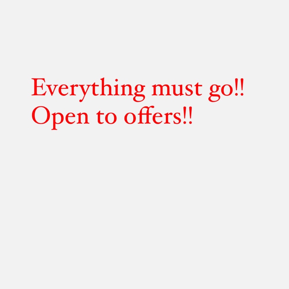 Make me offer for anything in my closet!!
